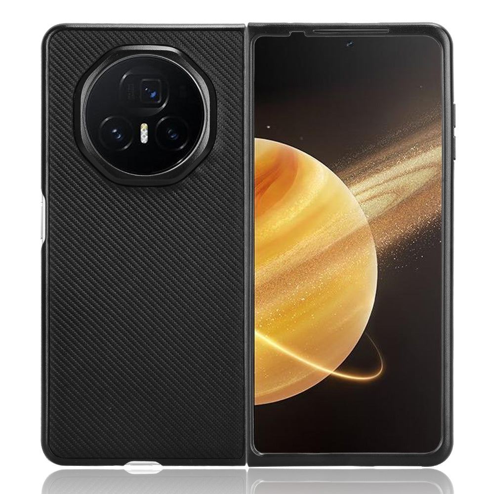 For-Honor-Magic-V3-PU-Leather-PC-Phone-Case(Black)