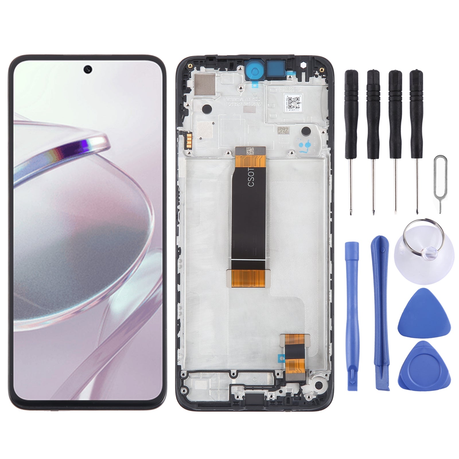 LCD-Screen-Digitizer-Full-Assembly-with-Frame-for-Xiaomi-Redmi-12-5G