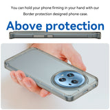 For-Honor-Magic5-Pro-Candy-Series-TPU-Phone-Case(Transparent-Grey)