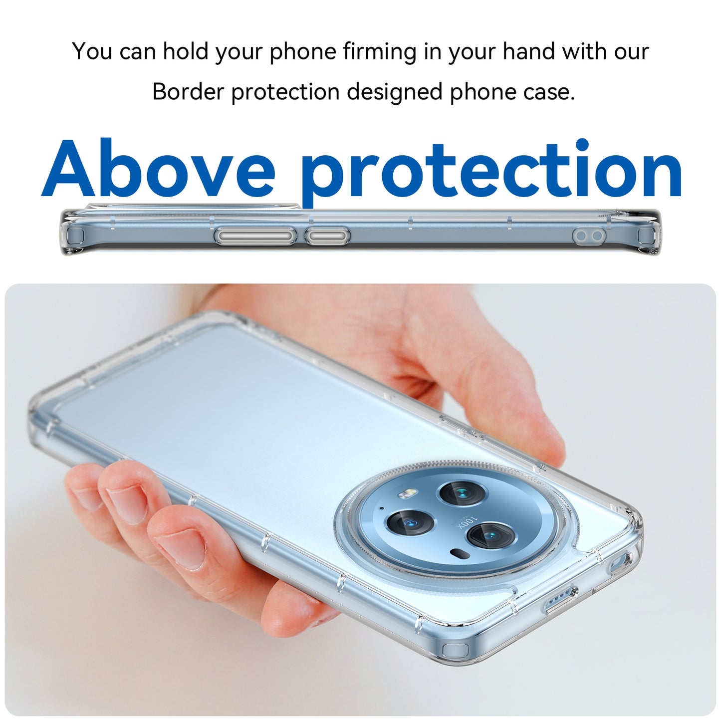 For-Honor-Magic5-Pro-Candy-Series-TPU-Phone-Case(Transparent)