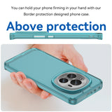 For-Honor-Magic6-Pro-Candy-Series-TPU-Phone-Case(Transparent-Blue)