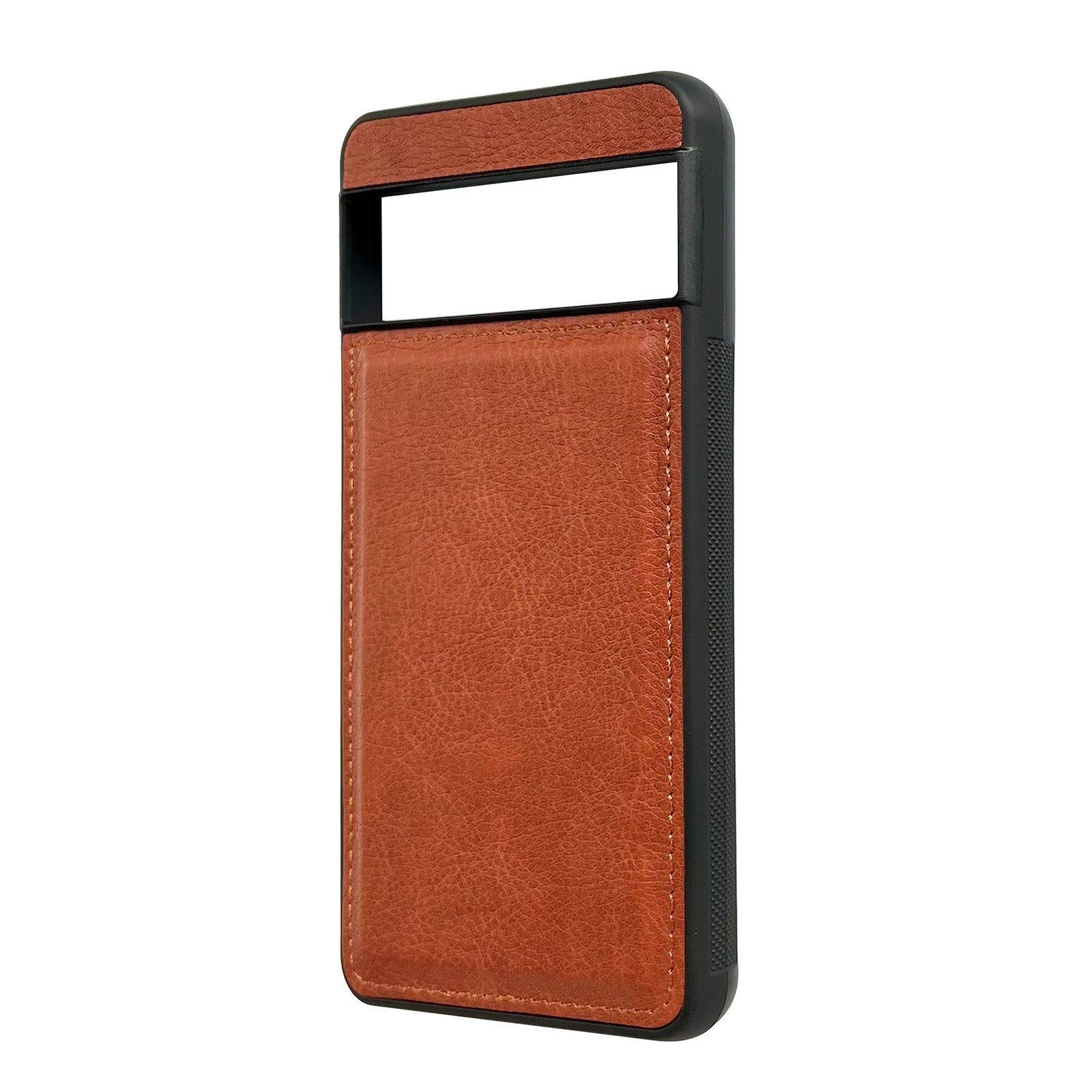 For-Google-Pixel-6-Cowhide-Texture-Back-Cover-Phone-Case(Brown)
