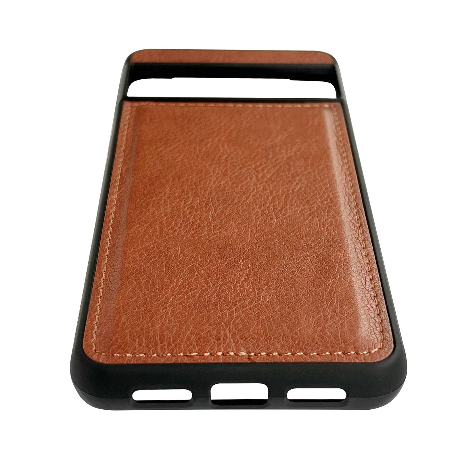 For-Google-Pixel-6-Cowhide-Texture-Back-Cover-Phone-Case(Brown)