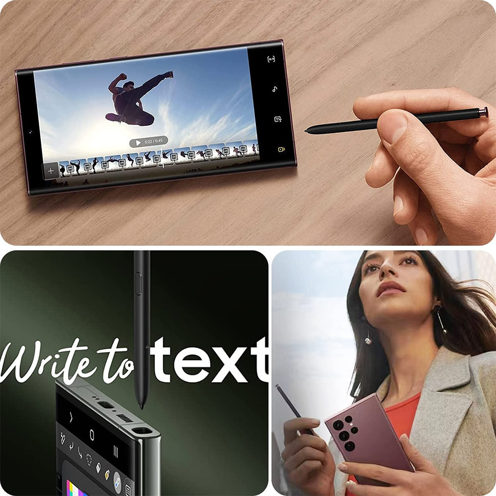 For-Samsung-Galaxy-S22-Ultra-5G/S23-Ultra-5G-High-Sensitivity-Stylus-Pen(Black)