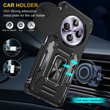 For-Redmi-14C-Armor-PC-+-TPU-Camera-Shield-Phone-Case(Black)