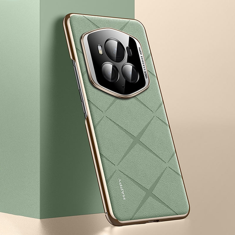 For-Honor-Magic6-RSR-Porsche-Design-Plain-Leather-PC-Phone-Case(Green)