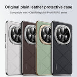 For-Honor-Magic6-RSR-Porsche-Design-Plain-Leather-PC-Phone-Case(Green)