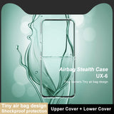 For-Motorola-Razr-50-Ultra-imak-UX-6-series-All-inclusive-Shockproof-Airbag-TPU-Invisible-Phone-Case(Transparent)