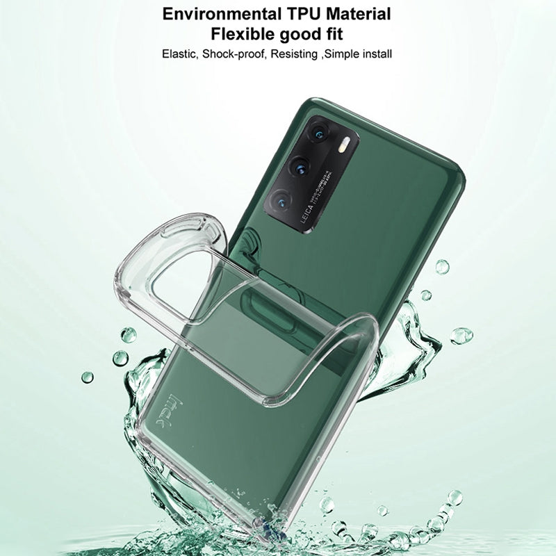 For-Motorola-Razr-50-Ultra-imak-UX-6-series-All-inclusive-Shockproof-Airbag-TPU-Invisible-Phone-Case(Transparent)
