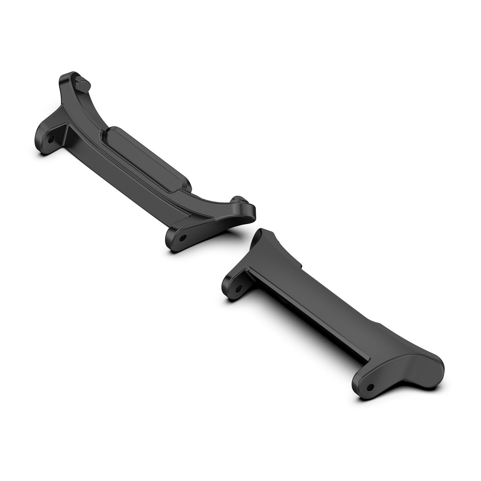 For-Samsung-Galaxy-Watch-Ultra-47mm-/-Ultra-2025-1-Pair-22mm-Zinc-Alloy-Metal-Watch-Band-Connector(Black)