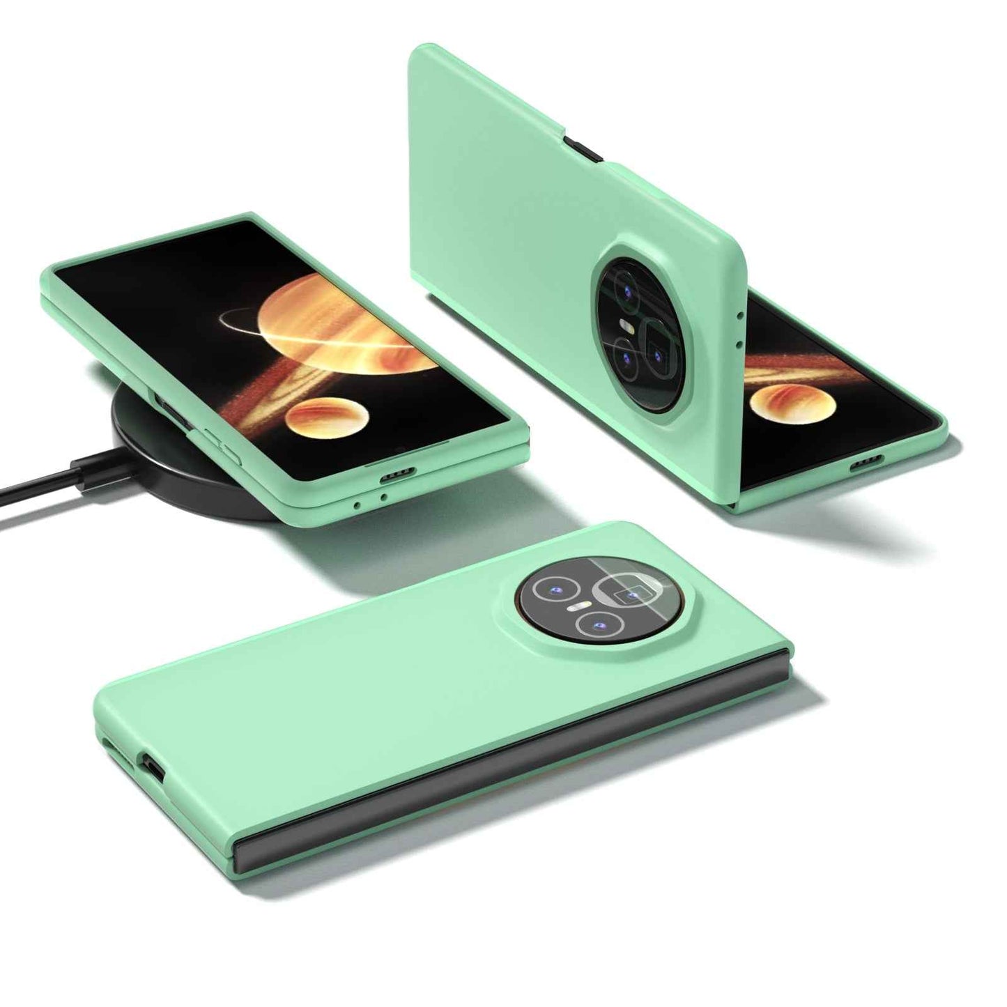For-Honor-Magic-V3-Skin-Feel-PC-Phone-Case(Light-Green)