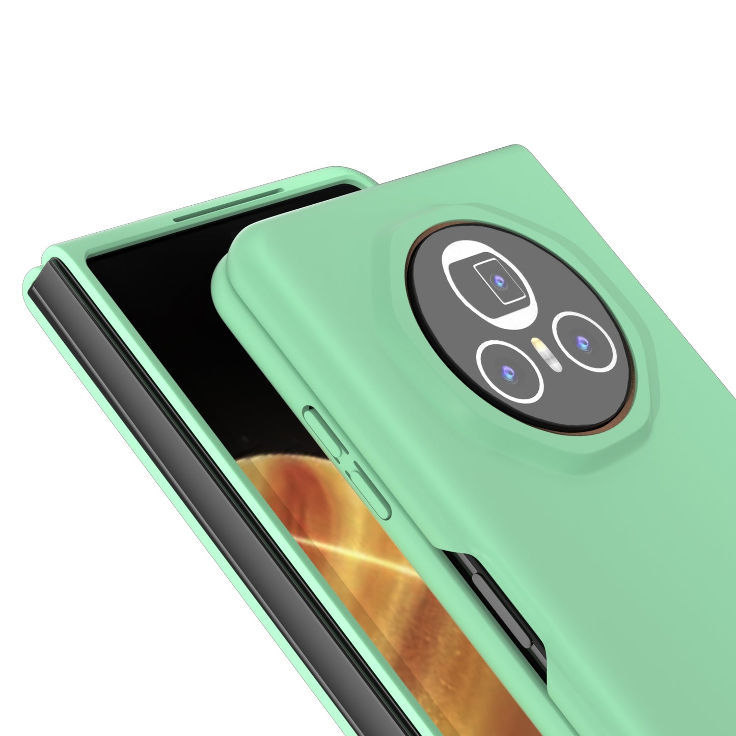 For-Honor-Magic-V3-Skin-Feel-PC-Phone-Case(Light-Green)