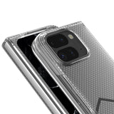 For-Google-Pixel-9-Pro-Fold-Wave-Pattern-Transparent-Frosted-Phone-Case