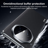 For-Honor-Magic-V3-SULADA-600D-Kevlar-Texture-PC-Shockproof-Phone-Case(Black)