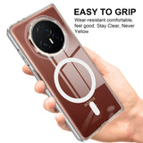 For-Honor-Magic-V3-Scratchproof-PC-Transparent-MagSafe-Phone-Case(Transparent)