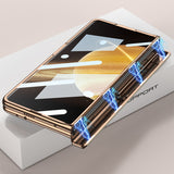 For-Honor-Magic-V3-GKK-Integrated-Magnetic-Fold-Hinge-Shockproof-Phone-Case(Black)