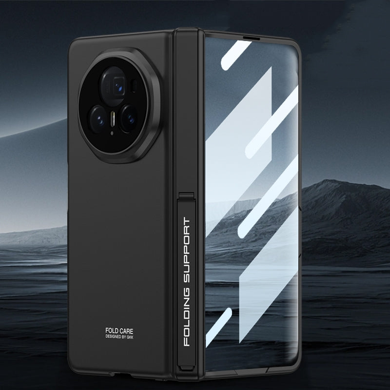For-Honor-Magic-V3-GKK-Integrated-Magnetic-Folding-Hinge-All-inclusive-Phone-Case(Black)