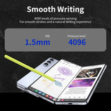 For-Samsung-Galaxy-Z-Fold6-/-5-/-4-/-3-Electromagnetic-Stylus-Pen-with-Pen-Slot(Yellow-Green)