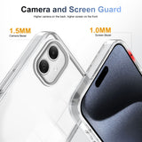 For-Samsung-Galaxy-A06-4G-Anti-slip-Clear-Acrylic-Hybrid-TPU-Phone-Case(Transparent)