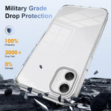 For-Samsung-Galaxy-A06-4G-Anti-slip-Clear-Acrylic-Hybrid-TPU-Phone-Case(Transparent)