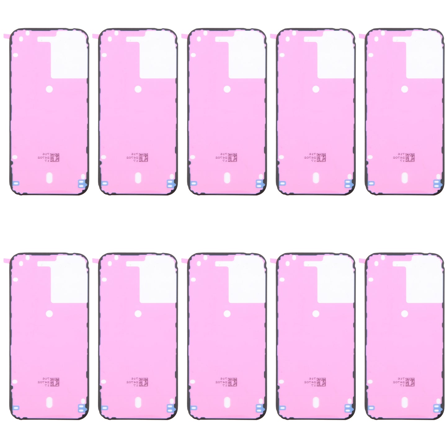 For iPhone 16 10pcs Back Housing Cover Adhesive