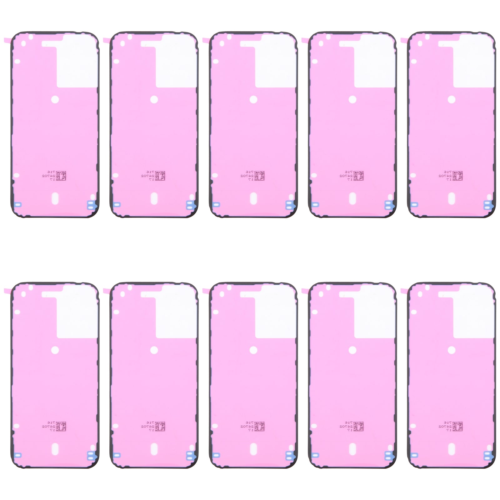 For iPhone 16 10pcs Back Housing Cover Adhesive