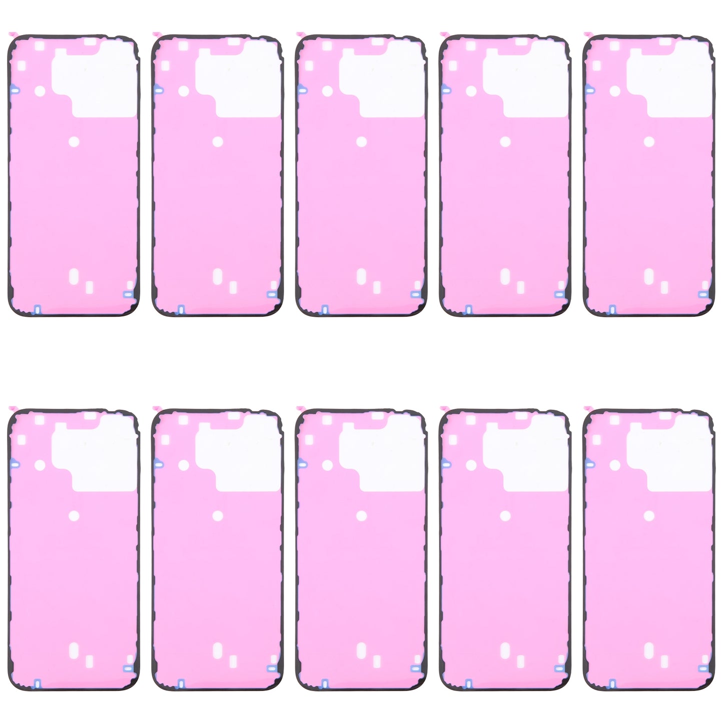 For iPhone 16 Pro Max 10pcs Back Housing Cover Adhesive