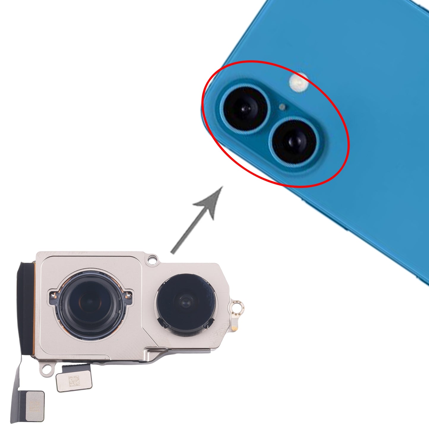 For iPhone 16 Back Facing Camera