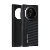 For-Honor-Magic-V3-ABEEL-6D-Micro-Relief-MagSafe-Magnetic-Phone-Case(Carbon-Fiber-Black)