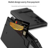 For-Samsung-Galaxy-S25-Ultra-5G-GKK-Flip-Wallet-Leather-Phone-Case,-Without-Pen(Green)