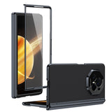 For-Honor-Magic-V3-Integrated-AG-Frosted-Vacuum-Plating-Phone-Case(Black)
