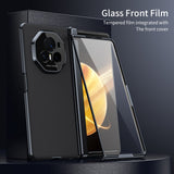 For-Honor-Magic-V3-Integrated-AG-Frosted-Vacuum-Plating-Phone-Case(Black)