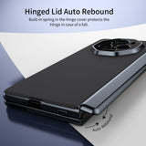 For-Honor-Magic-V3-Integrated-AG-Frosted-Vacuum-Plating-Phone-Case(Black)