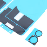 For iPhone 16 Plus 10pcs Back Cover Heat Sink Black Sticker with Back Camera Sponge Pads