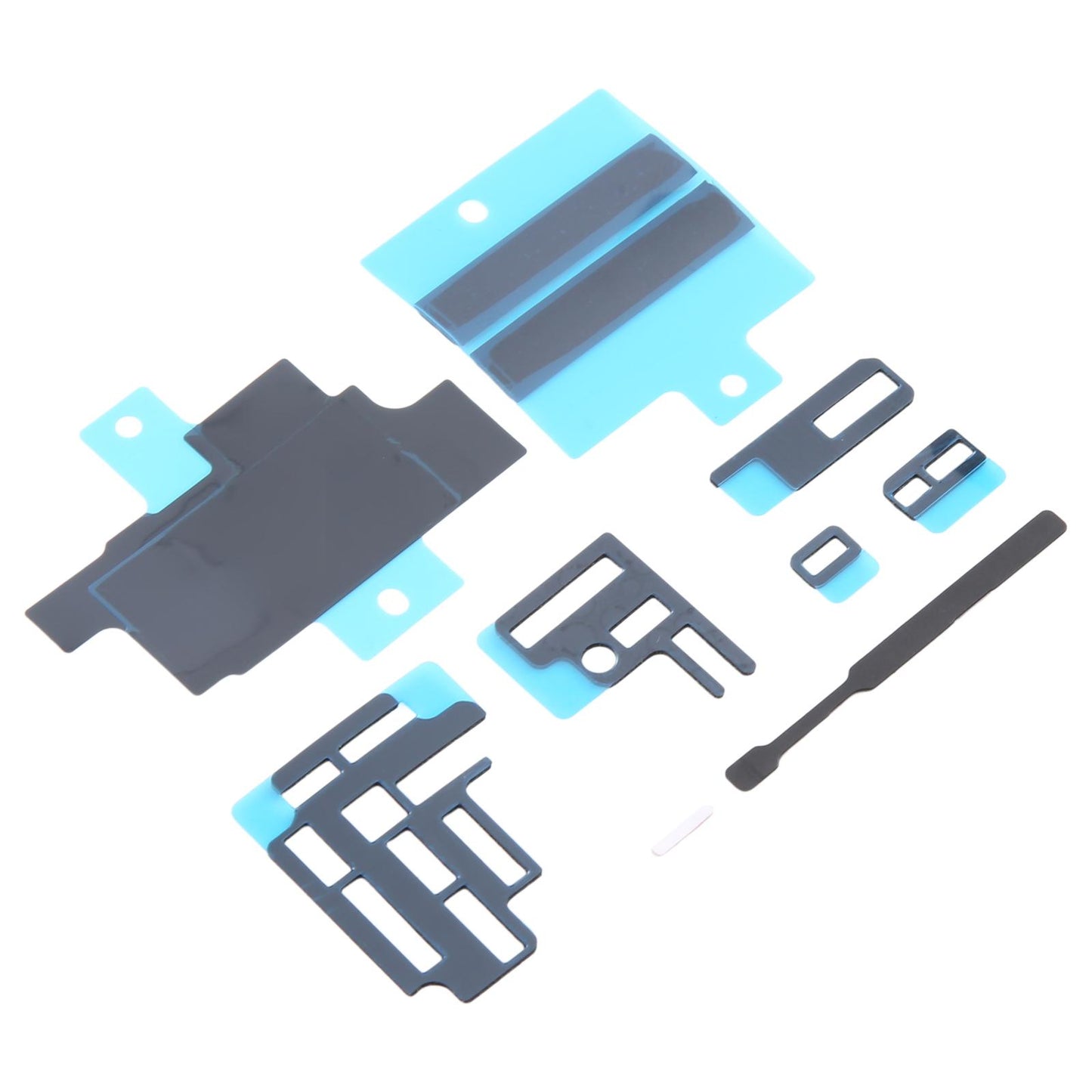 For iPhone 16 Pro Max 10sets Mainboard Heat Sink Sticker + FPC Sponge Foam Pads