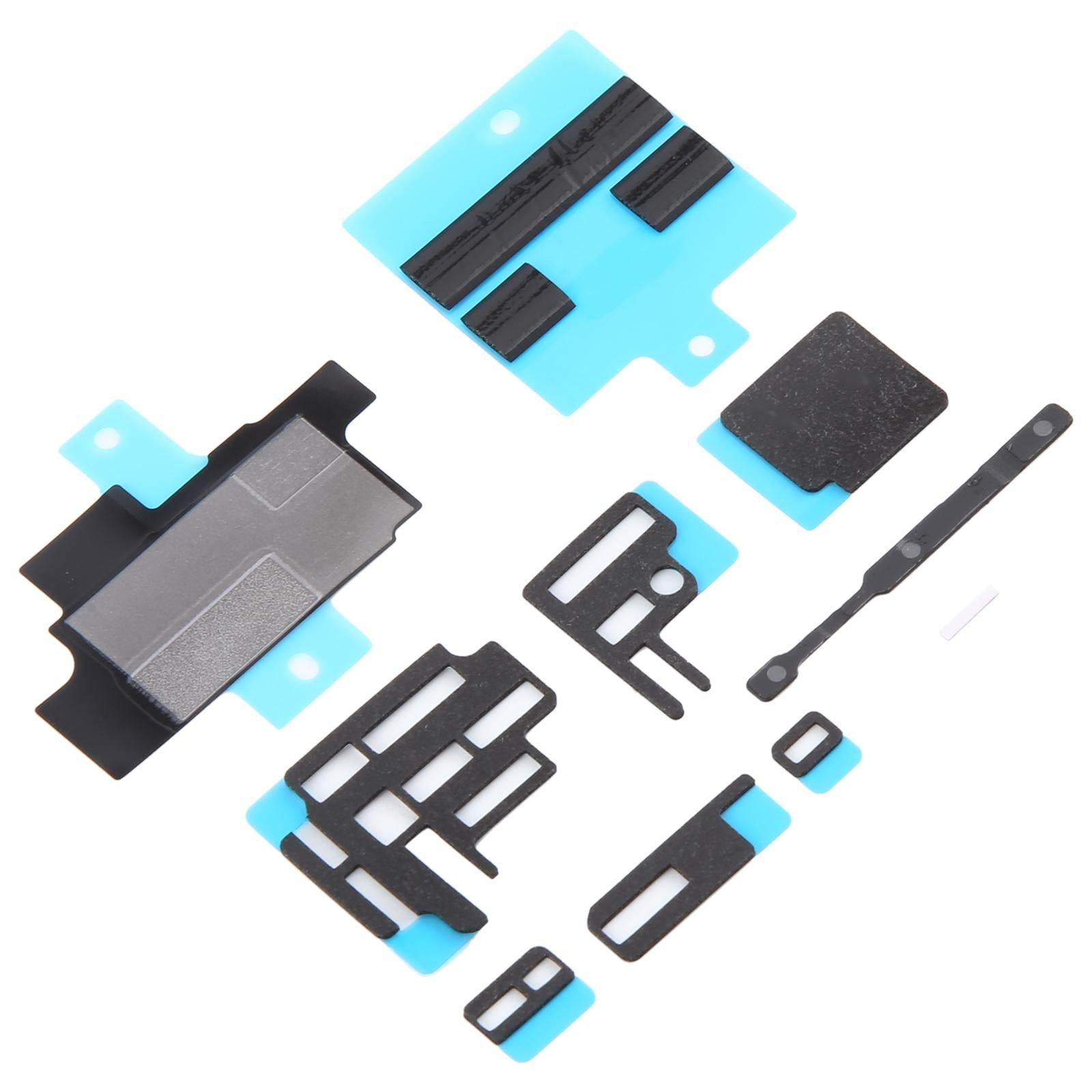 For iPhone 16 Pro 10sets Mainboard Heat Sink Sticker + FPC Sponge Foam Pads