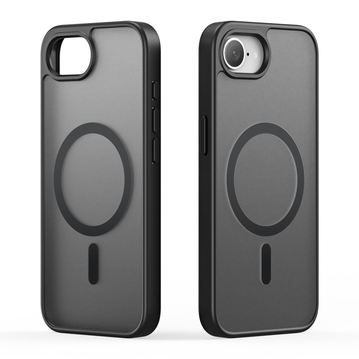 For-iPhone-17e-/-16e-DUX-DUCIS-Yind-Series-MagSafe-TPU-Hybrid-PC-Phone-Case(Black)
