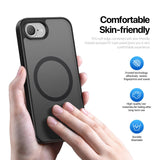 For-iPhone-17e-/-16e-DUX-DUCIS-Yind-Series-MagSafe-TPU-Hybrid-PC-Phone-Case(Black)