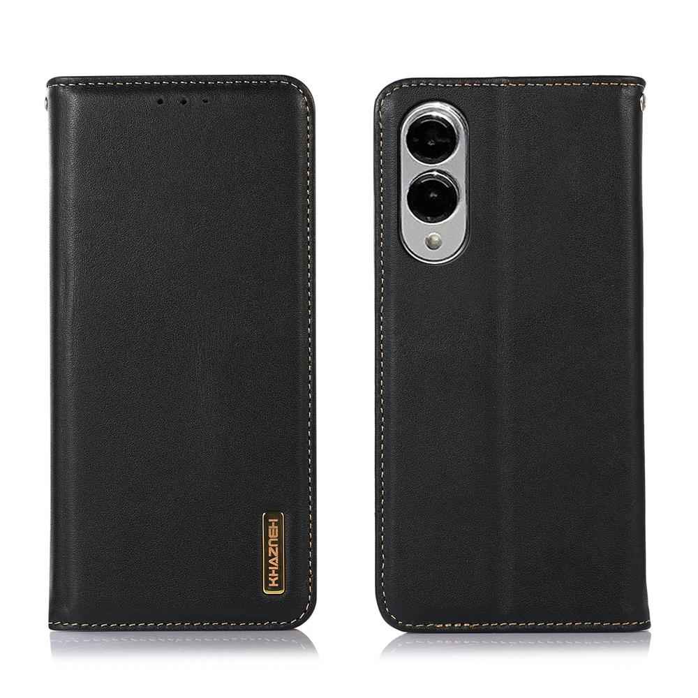 Leather-Wallet-Case-for-Samsung-Galaxy-S25-Edge-5G,-Black