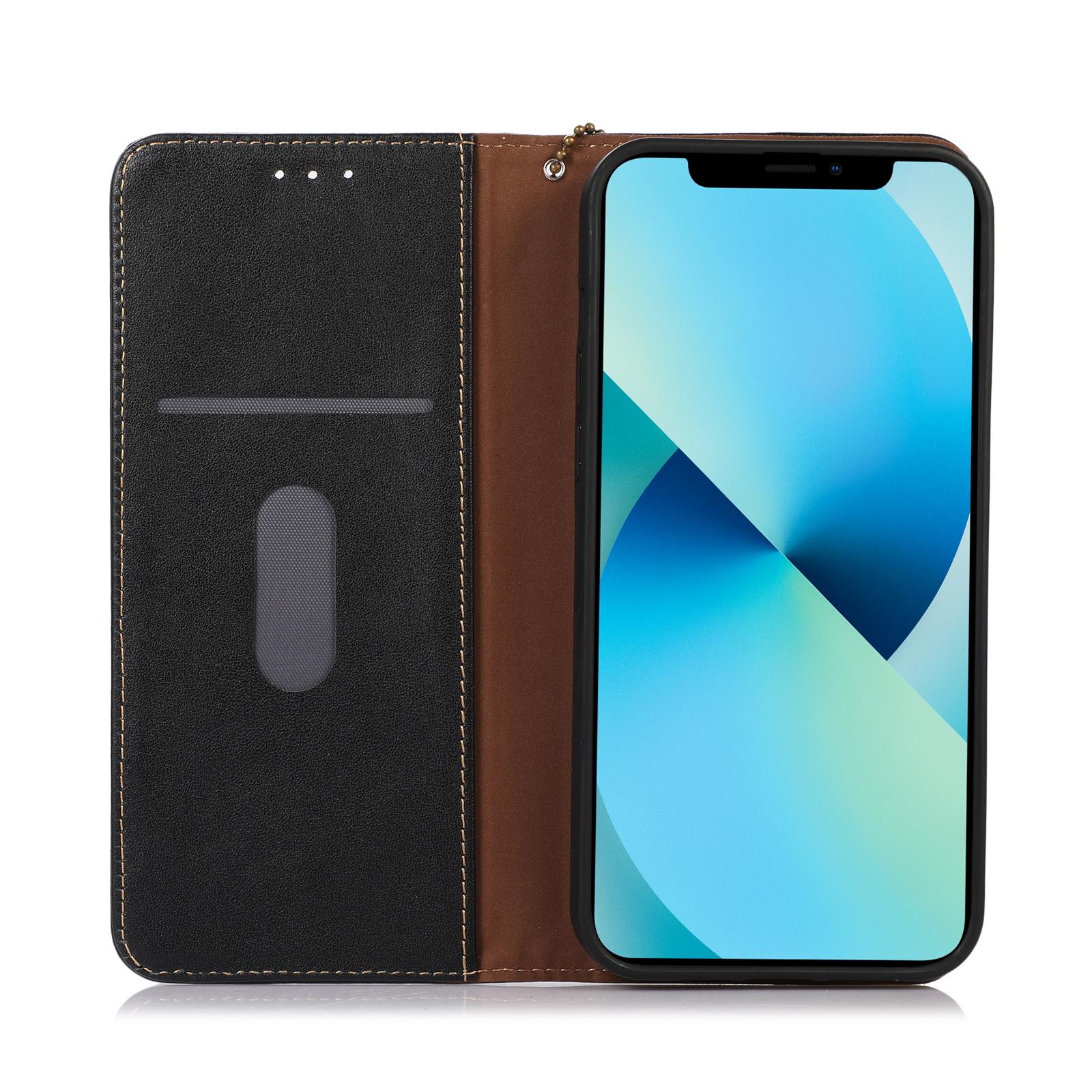 Leather-Wallet-Case-for-Samsung-Galaxy-S25-Edge-5G,-Black