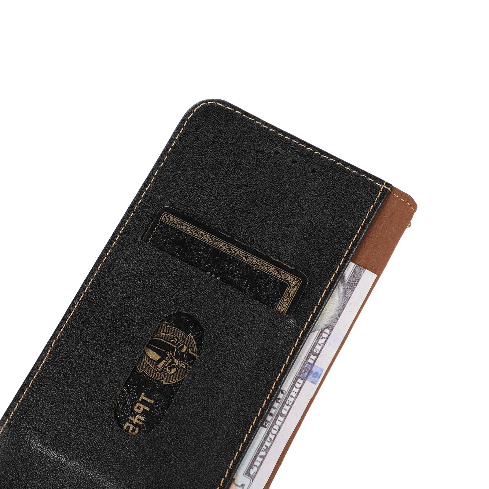 Leather-Wallet-Case-for-Samsung-Galaxy-S25-Edge-5G,-Black