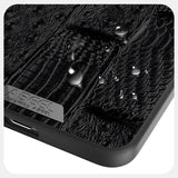 For-Samsung-Galaxy-S25-Edge-5G-ABEEL-Beast-Pattern-6D-Micro-Embossed-MagSafe-Genuine-Leather-Phone-Case(Brown)