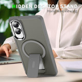 For-Samsung-Galaxy-S25-Edge-5G-Acrylic-Hybrid-TPU-MagSafe-Holder-Phone-Case(Titanium-Grey)