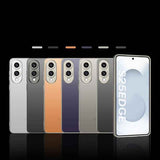 For-Samsung-Galaxy-S25-Edge-5G-GKK-Skin-Feel-PC-Hybrid-TPU-Phone-Case(Titanium-Grey)