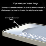 For-Samsung-Galaxy-S25-Edge-5G-GKK-Skin-Feel-PC-Hybrid-TPU-Phone-Case(Titanium-Grey)