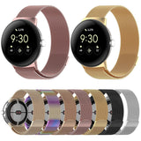 For-Google-Pixel-Watch-4-/-Watch-3-45mm-xDfind-Milanese-Metal-Magnetic-Watch-Band(Gold)