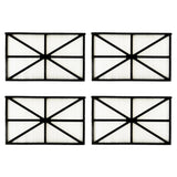 4pcs Ultra-Fine Filters Pool Cleaner Filter, Model:RCX70101