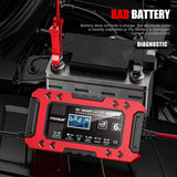 FOXSUR-FBC1206F-12V-6A-Car-Motorcycle-Battery-Charger-Smart-Repair-Multi-function-Charger,-EU-Plug(Red)