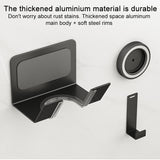 Aluminum Air Nozzle Stand For Dyson / Laifen Hairdryer(Silver)