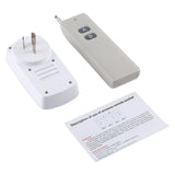 AK-DL220 220V Smart Wireless Remote Control Socket with Remote Control, Plug Type:AU Plug